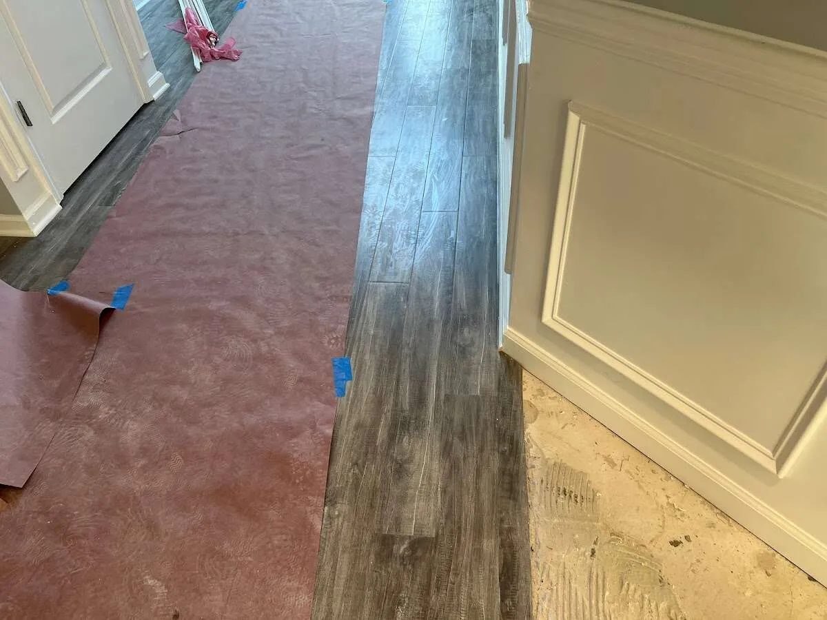 Completed marble shower restoration in Glenn Heights